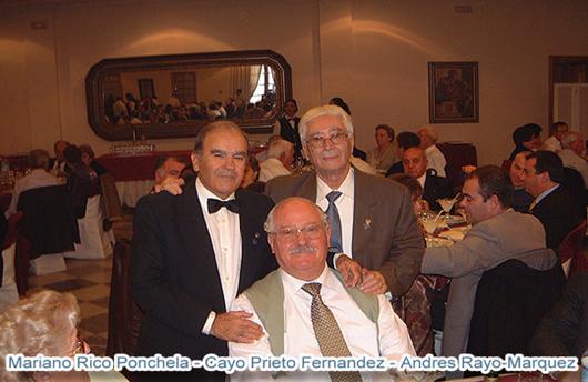 Geschichte: Mariano Rico Ponchela (links) - Cayo Prieto Fernandez (mitte) - Andres Rayo-Marquez (rechts) (001)