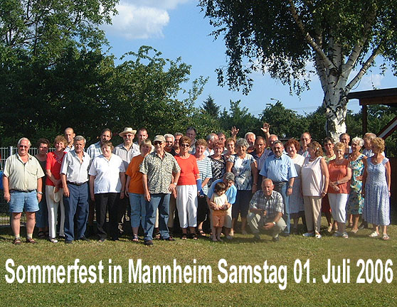 Jahresrückblick 2006: Sommerfest in Mannheim am 01. Juli 2006 (001)