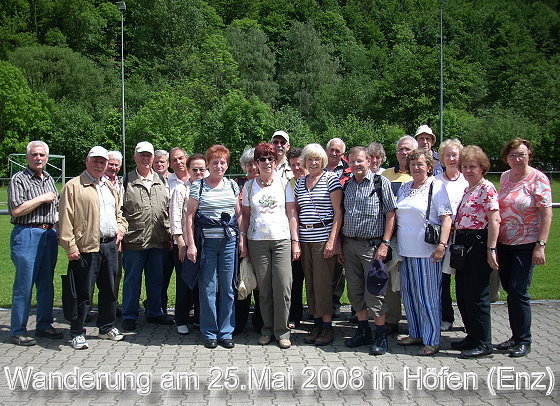 Jahresrückblick 2008: Wanderung am 25. Mai in Höfen (Enz) (001)
