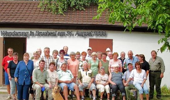 Jahresrückblick 2008: Wanderung in Bruchsal am 31. August 2008 (001)