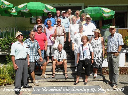 Jahresrückblick 2012: Sommerbrunch in Bruchsal am Sonntag 19. August 2012 (001)