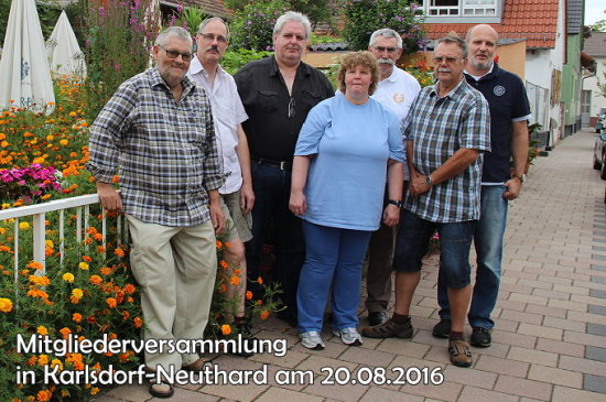 Jahresrückblick 2016: Mitgliederversammlung in Karlsdorf-Neuthard am 20.08.2016 (001)