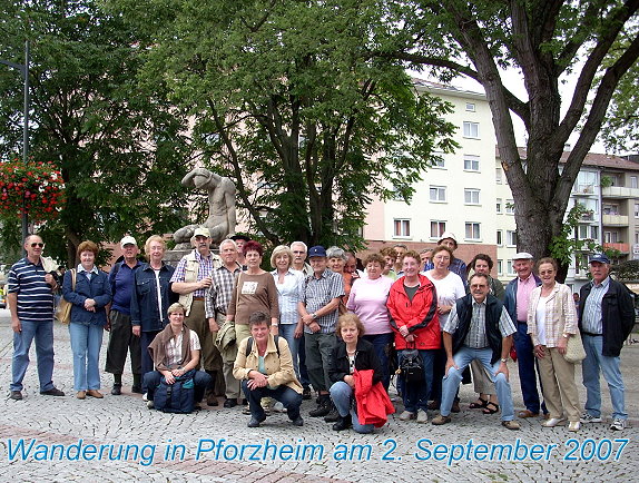 Jahresrückblick 2007: Wanderung in Pforzheim am 2. September 2007 (001)