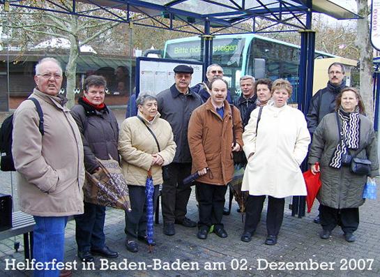 Jahresrückblick 2007: Helferfest in Baden-Baden am 2. Dezember 2007 (001)