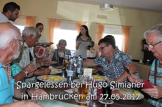 Jahresrückblick 2017: Spargelessen bei Hugo Simianer in Hambrücken am 27.05.2017 (001)