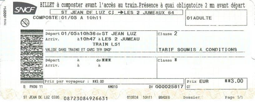 San Sebastian 01.- 02.05.2024 - Anreise San Sebastian (Saint-Jean-de-Luz Ciboure - Gare de Hendaye - Hendaia(Euskotren) - Amara(Domostia) am 01.05.2024 (001)
